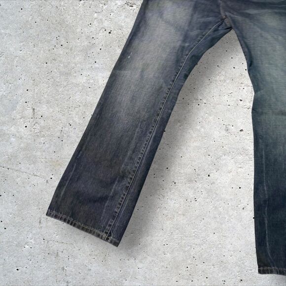 Marithe Francois Girbaud Jeans Men’s Size 38 Blue Denim Straight Leg Y2K - Picture 7 of 13